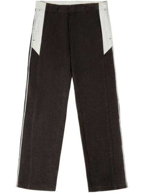 mid-rise straight-leg trousers by HERON PRESTON