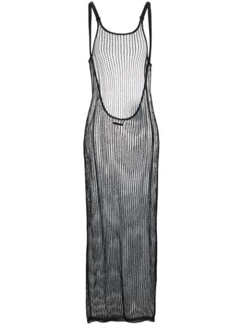 open-knit dress by HERON PRESTON
