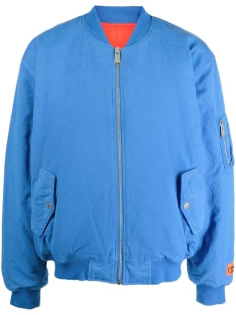 patch-detail jacket by HERON PRESTON