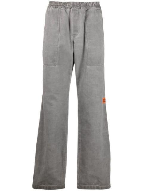 straight-leg track pants by HERON PRESTON