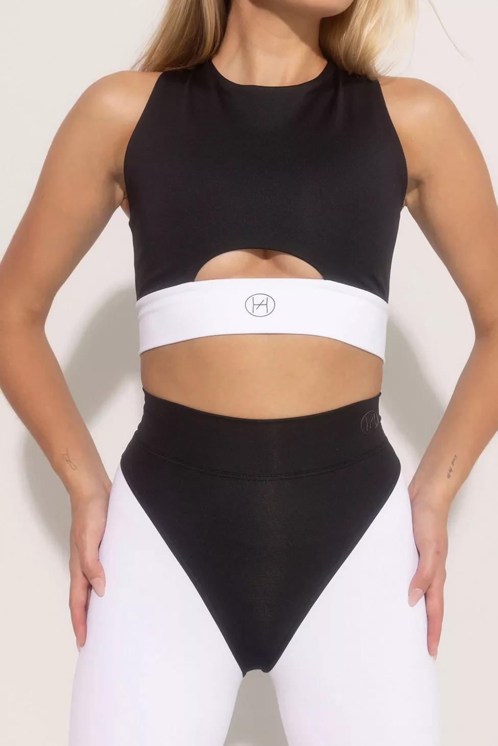 HÉROS Cross Crop Sports Bra by HEROS