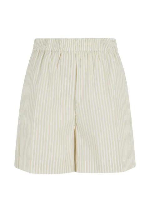 Alma striped elasticated-waist shorts by HERSKIND