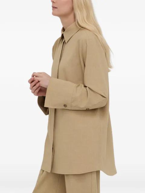 Cato buttoned shirt jacket by HERSKIND