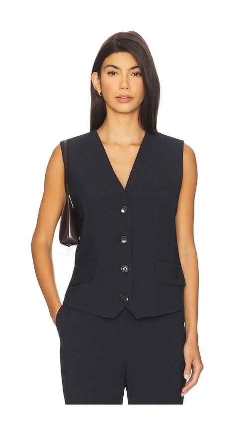 HERSKIND Atlas Vest in Navy by HERSKIND