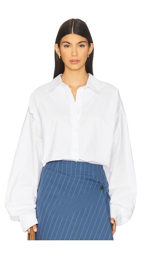 HERSKIND Klara Shirt in White by HERSKIND