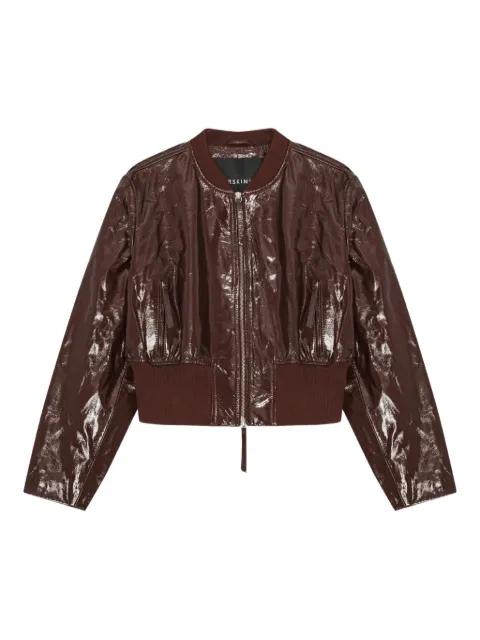 Herry leather jacket by HERSKIND