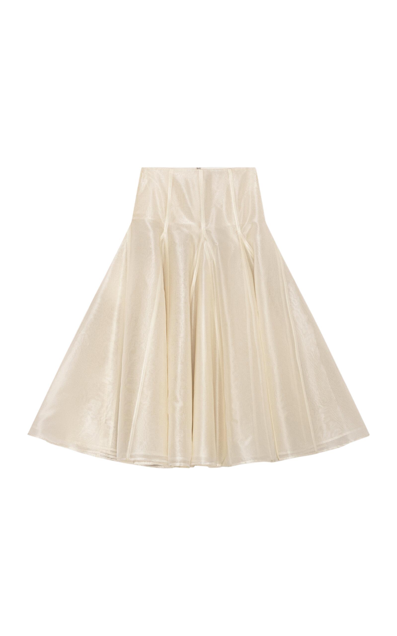 Herskind Greta Mid-Rise Silk Midi Skirt - Moda Operandi by HERSKIND