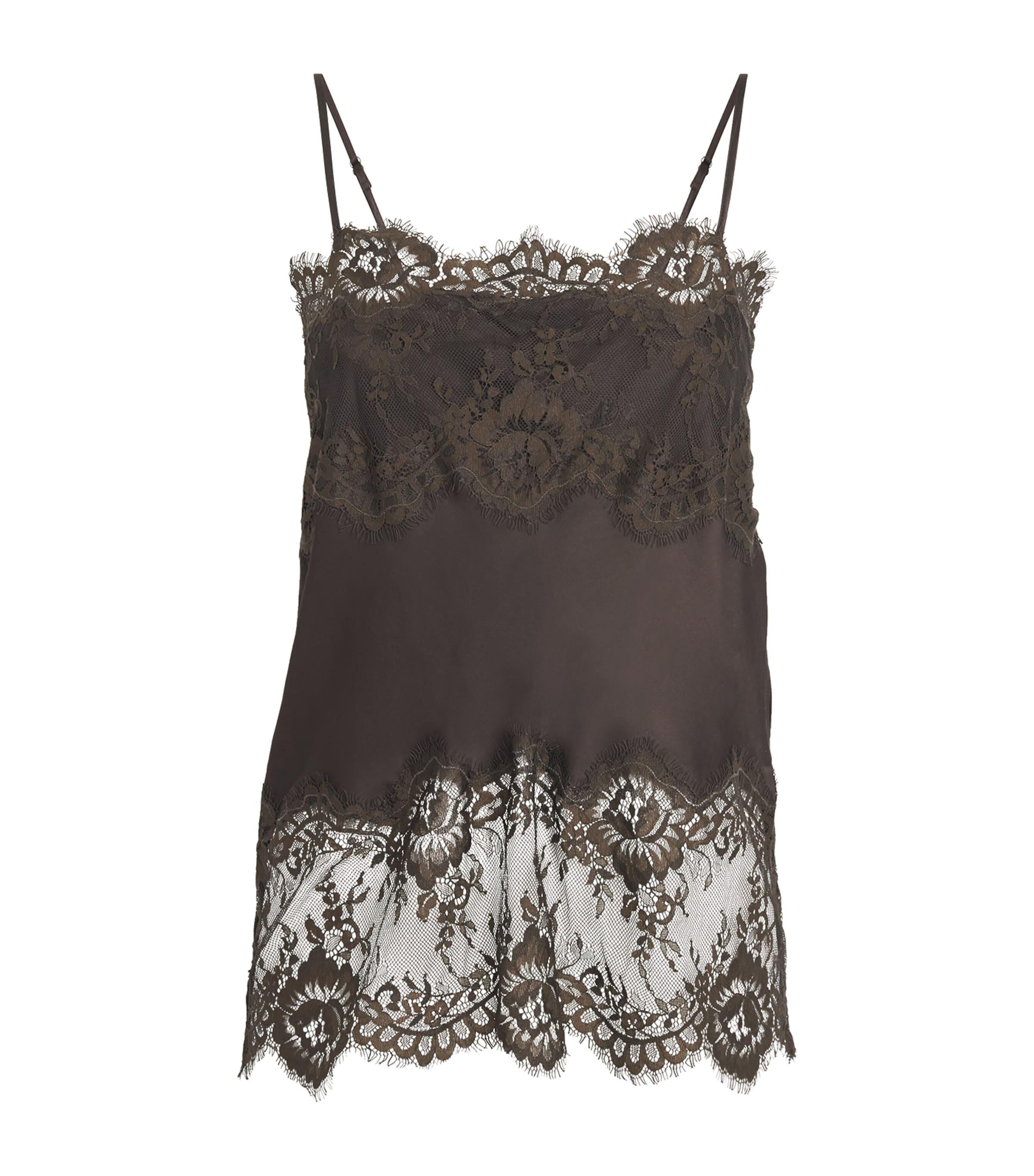 Herskind Lace-Detail Linnea Cami Top by HERSKIND