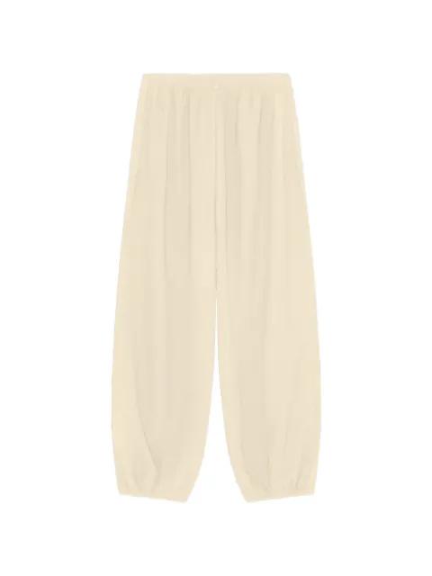 Nya elasticated-waistband cuffed trousers by HERSKIND