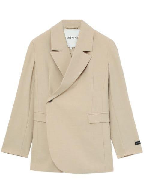 double-breasted blazer by HERSKIND