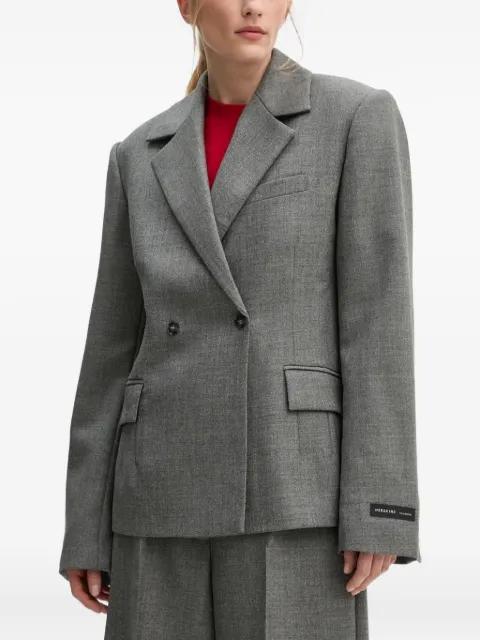 double-breasted blazer by HERSKIND