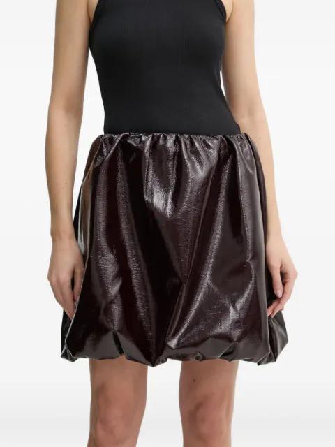 elasticated mini skirt by HERSKIND