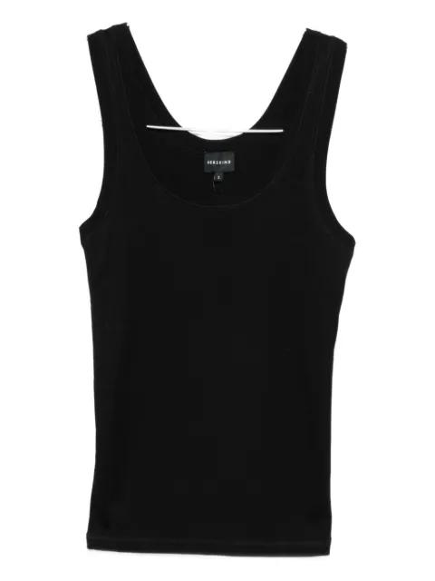 fine-ribbed tank top by HERSKIND