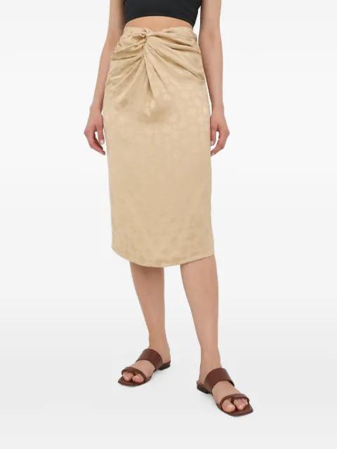 knot midi skirt by HERSKIND