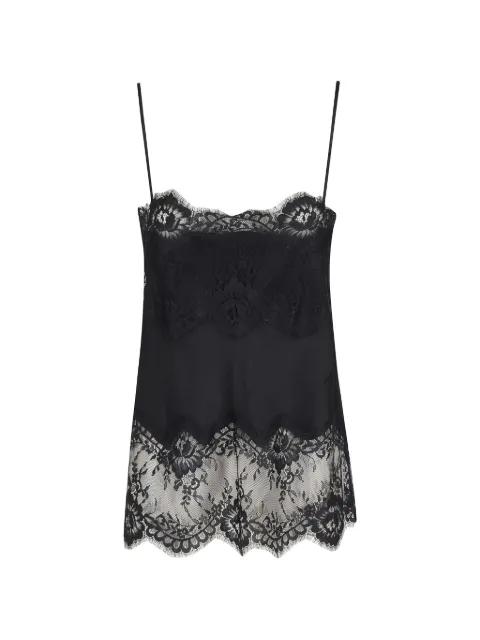 lace-detail sleeveless top by HERSKIND