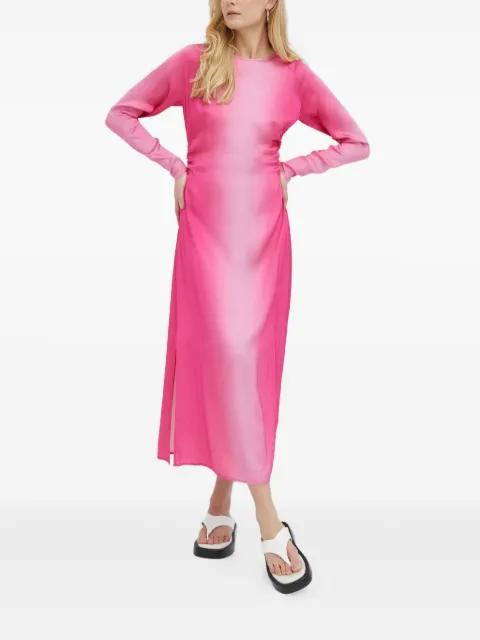 long-sleeve midi dress by HERSKIND