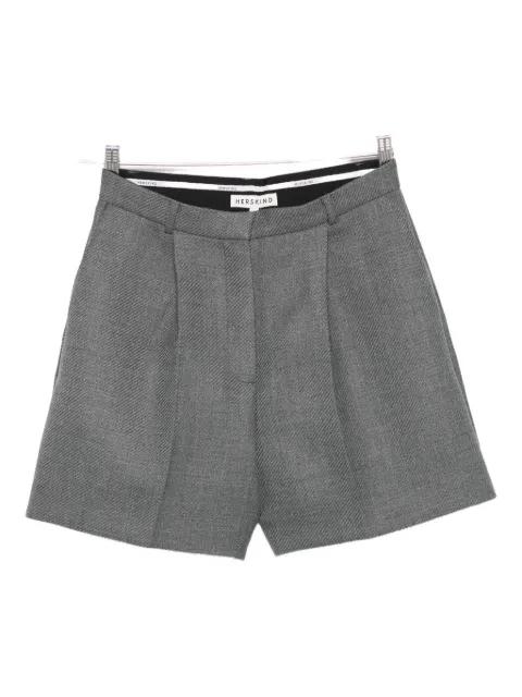 pleated shorts by HERSKIND