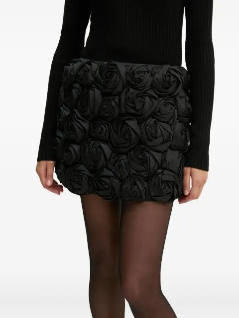 rose-detail mini skirt by HERSKIND