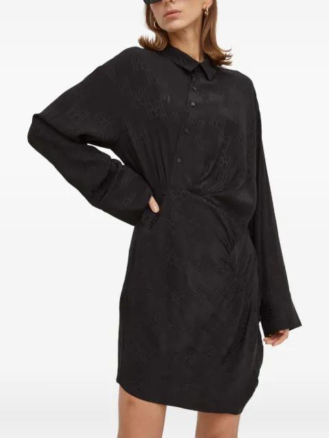 ruched pattern sort dress by HERSKIND