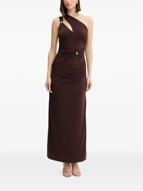 Aurora cut-out ring-detail maxi dress by HERVE LEGER