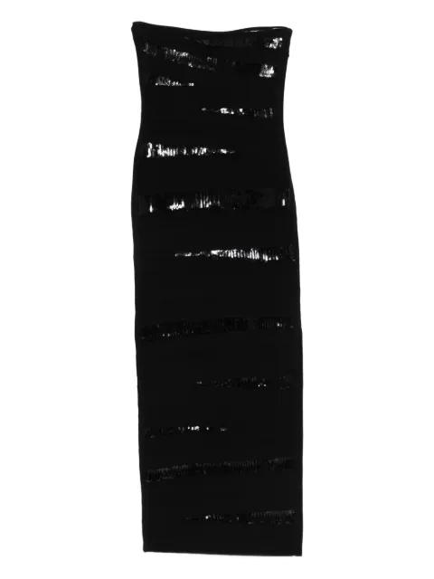 Chiara Gown sequin-embellished midi dress by HERVE LEGER