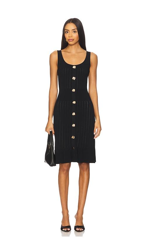 Herve Leger Maggie Dress in Black by HERVE LEGER