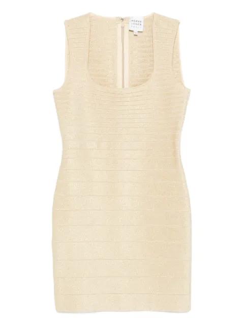 Mirabel ribbed mini dress by HERVE LEGER