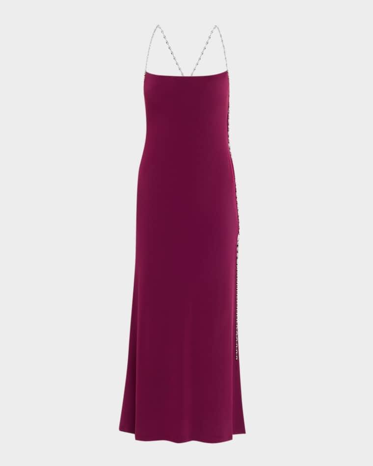 The Aviva Cowl-Neck Gown by HERVE LEGER