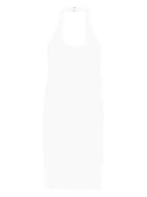 Willa halter-neck midi dress by HERVE LEGER