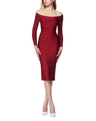 Icon Scoop Neck Midi Dress by HERV&EACUTE; L&EACUTE;GER