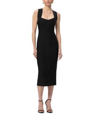 The Sandra Midi Dress by HERV&EACUTE; L&EACUTE;GER