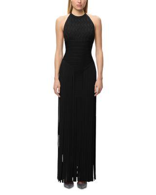 The Spencer Column Gown by HERV&EACUTE; L&EACUTE;GER