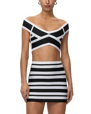 The Spotlight Crop Top by HERV&EACUTE; L&EACUTE;GER