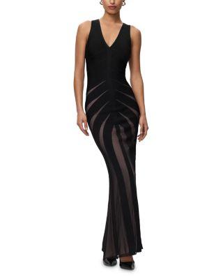 The Valia Mermaid Gown by HERV&EACUTE; L&EACUTE;GER