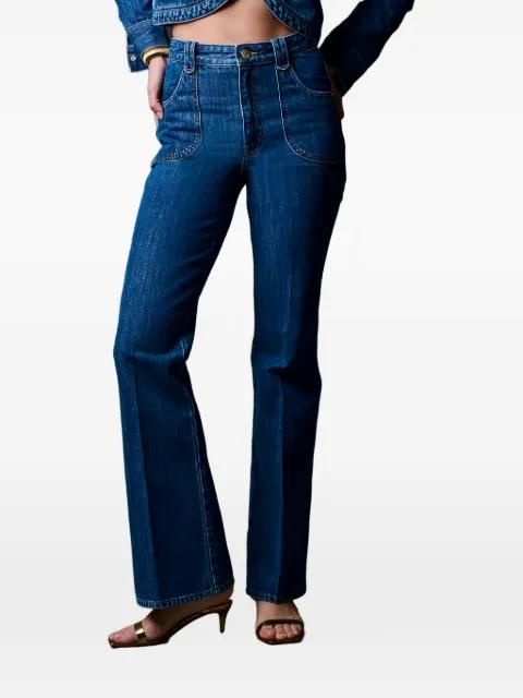 Alana patch-pocket jeans by HEVRON