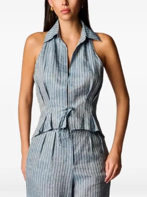 Sloan striped top by HEVRON