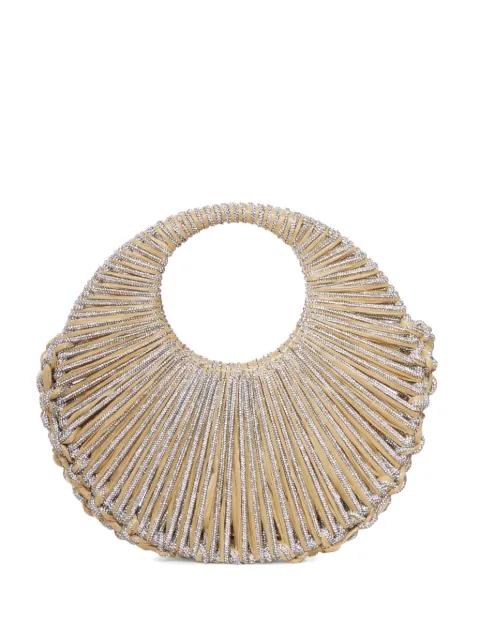 crystal tote bag by HIBOURAMA