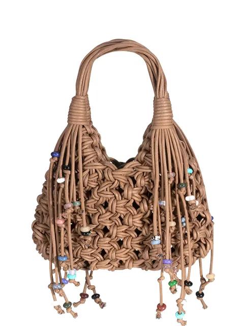 mini Vannifique Desert Stone stone-embellished tote bag by HIBOURAMA