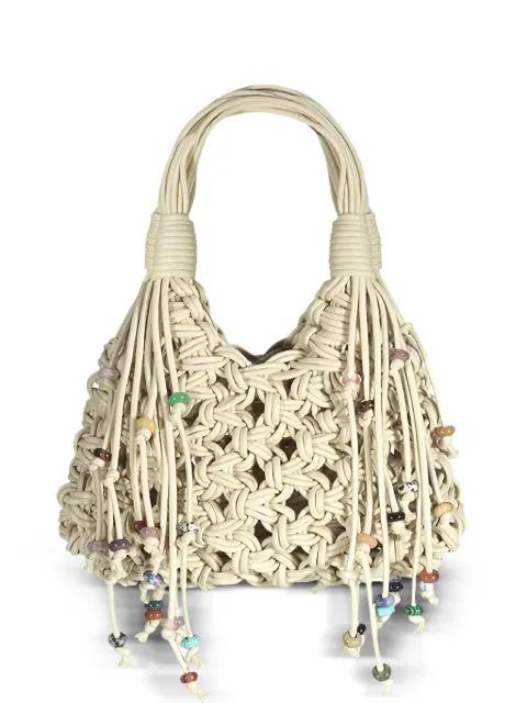 mini Vannifique Desert Stone stone-embellished tote bag by HIBOURAMA