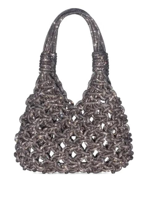mini Vannifique woven tote bag by HIBOURAMA