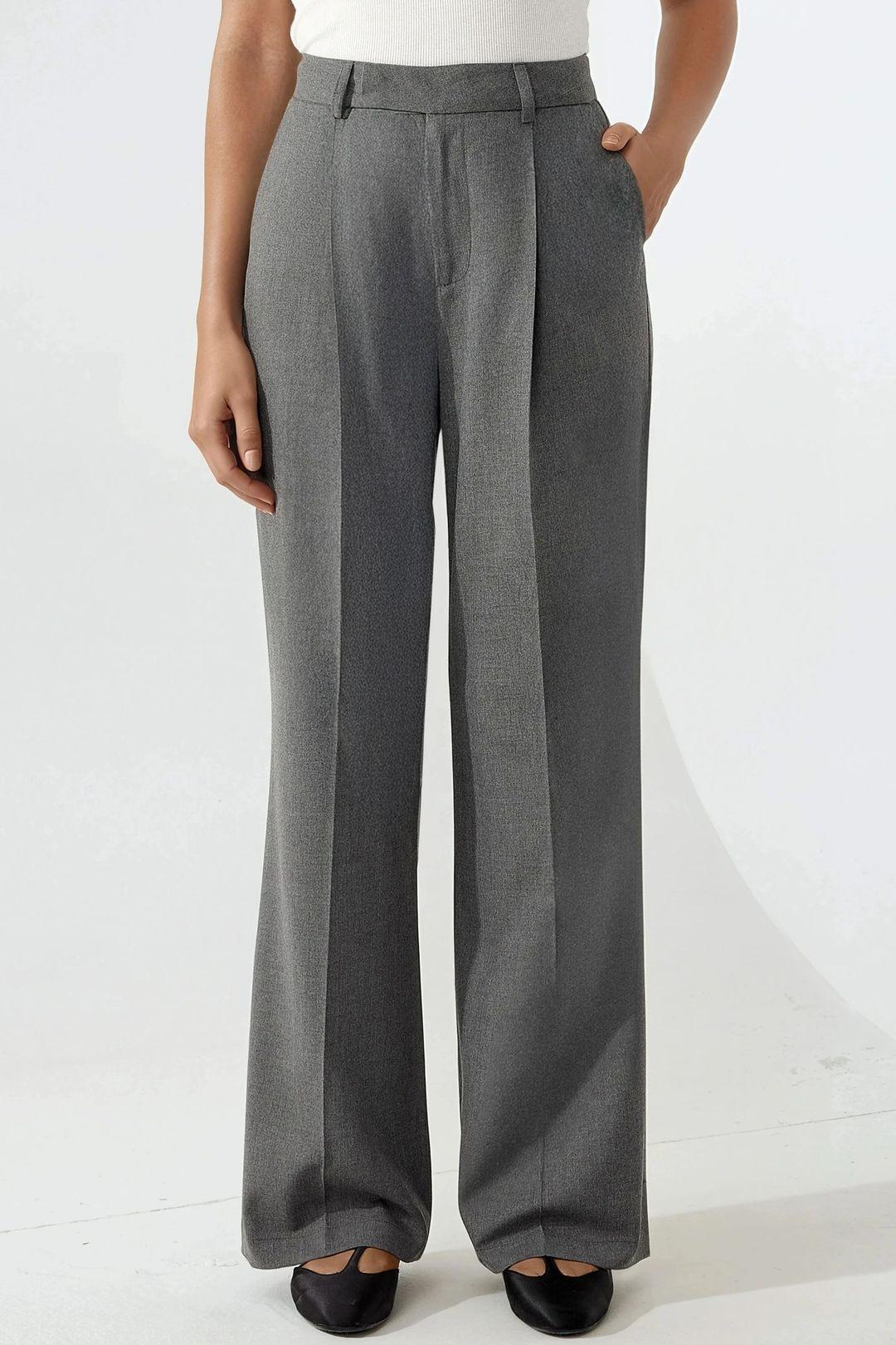 Elegant Straight Leg Pants by HICCUP