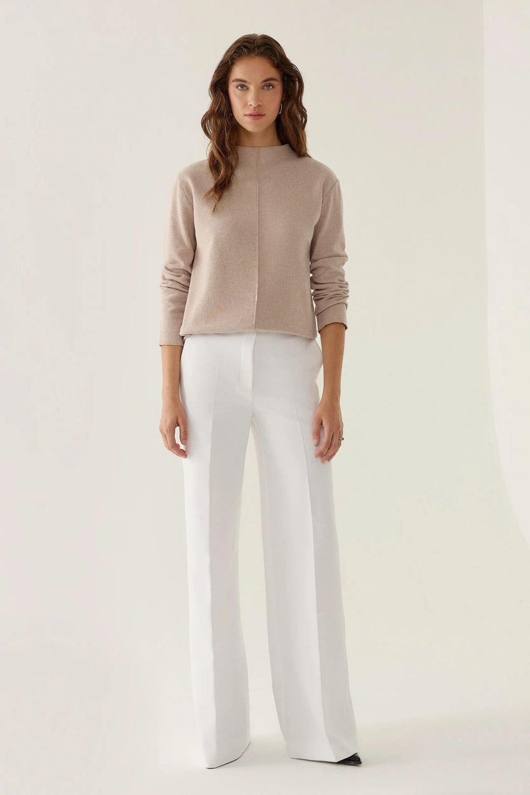Half Turtleneck Knitted Top by HICCUP