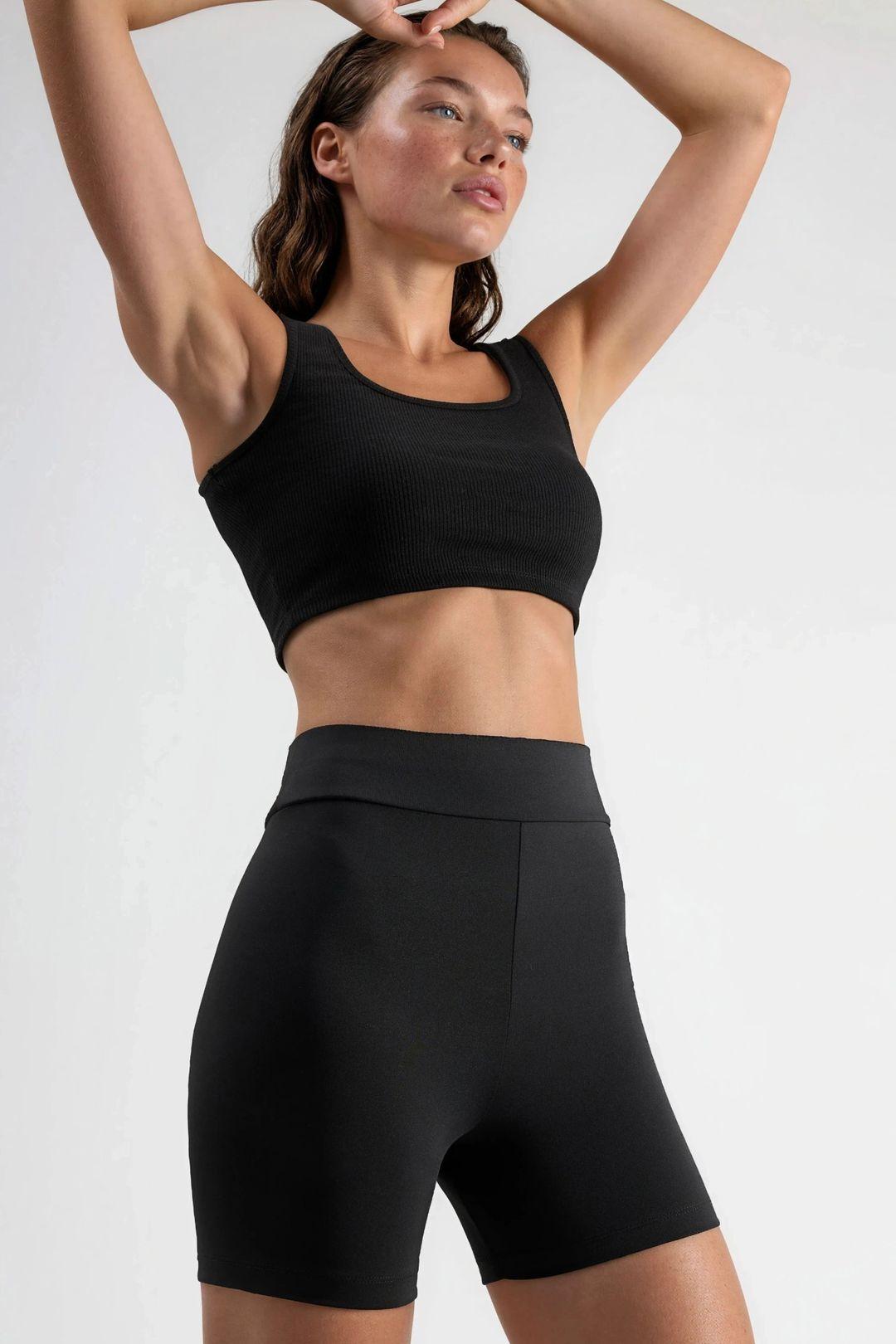 High Waist Biker Shorts by HICCUP