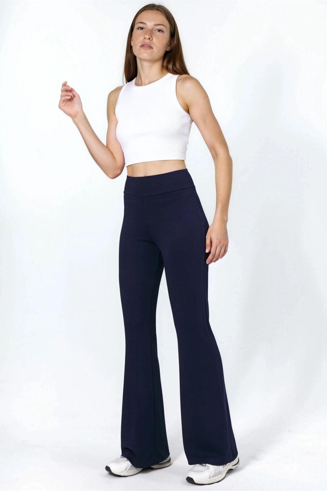 High Waist Modal Touch Flare Leggings by HICCUP
