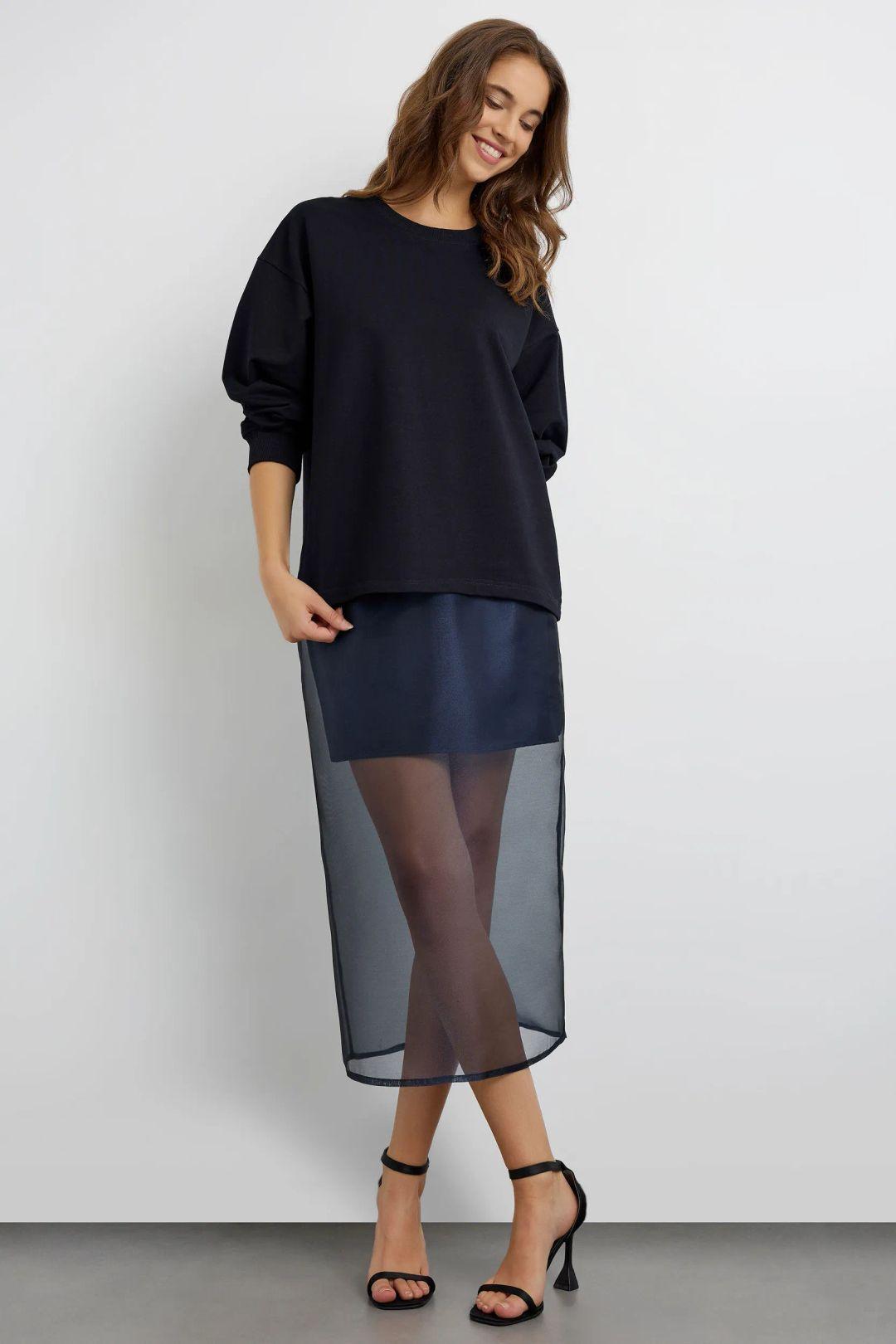 Navy Sweatshirt by HICCUP