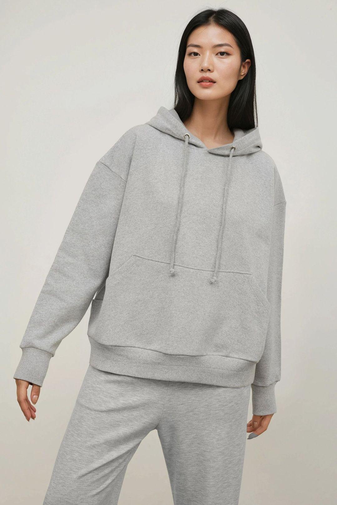 Oversized Hooded Sweatshirt by HICCUP