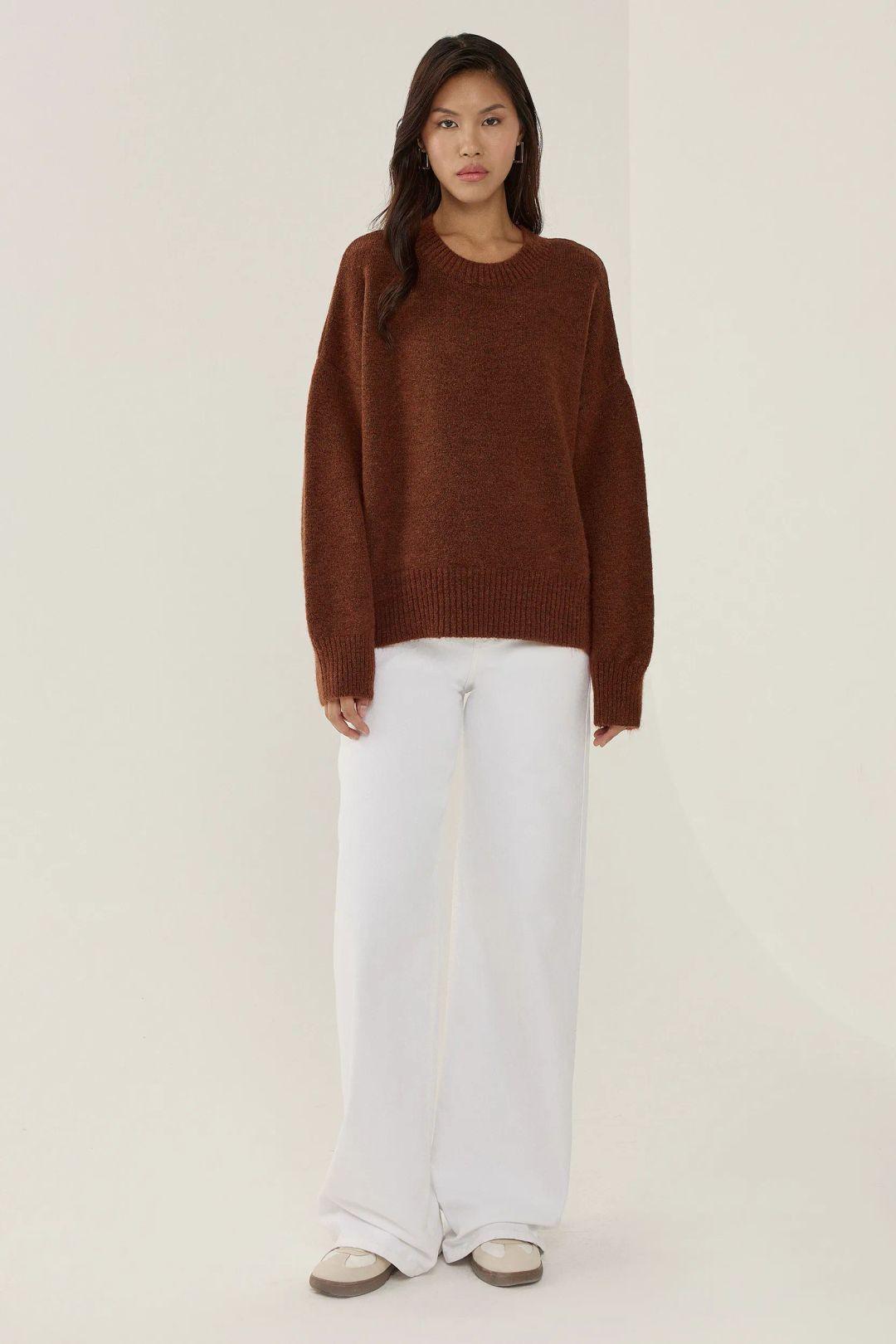 Oversized Knitted Sweater by HICCUP