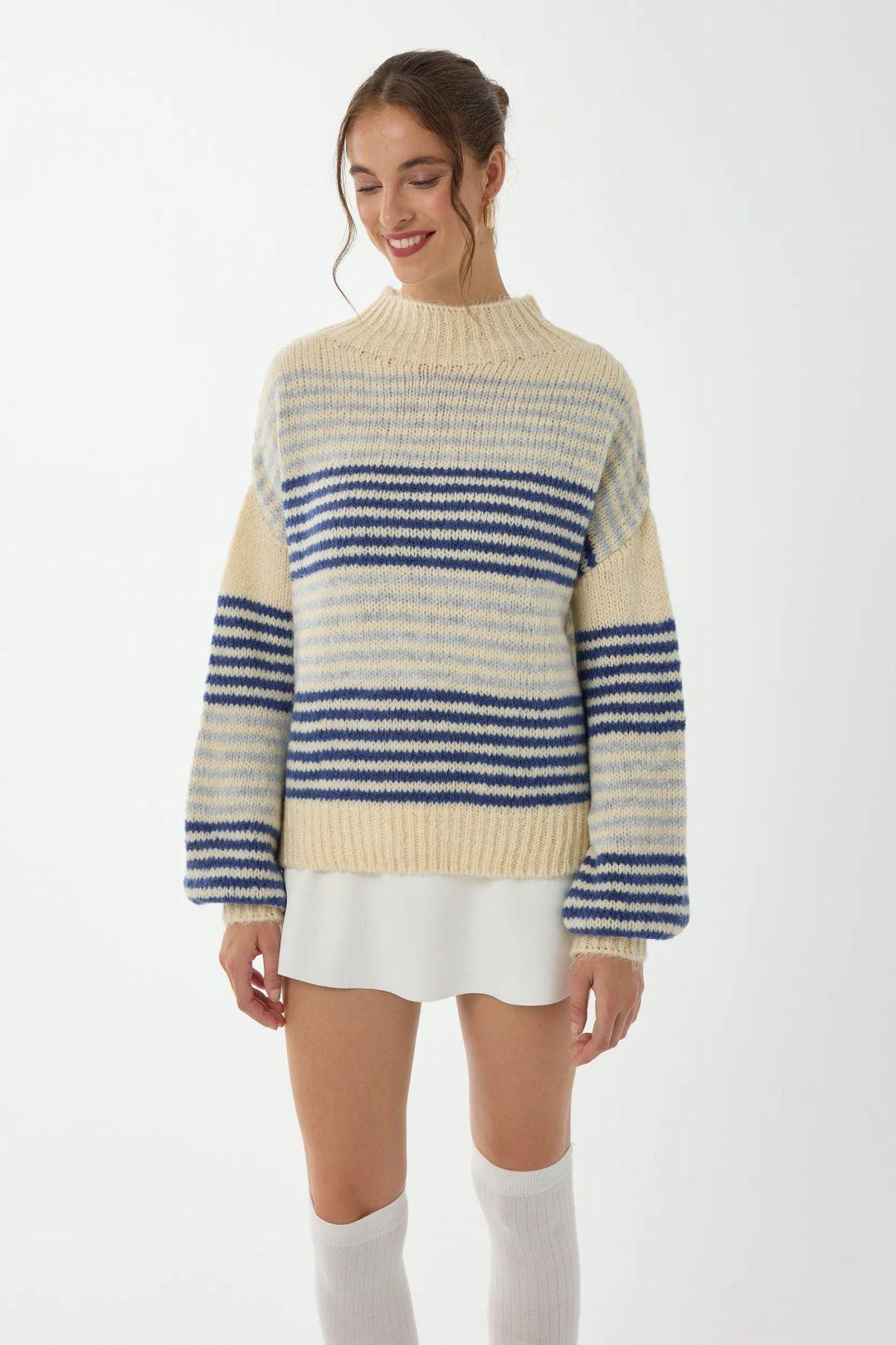 Relxed Fit Knit Sweater by HICCUP