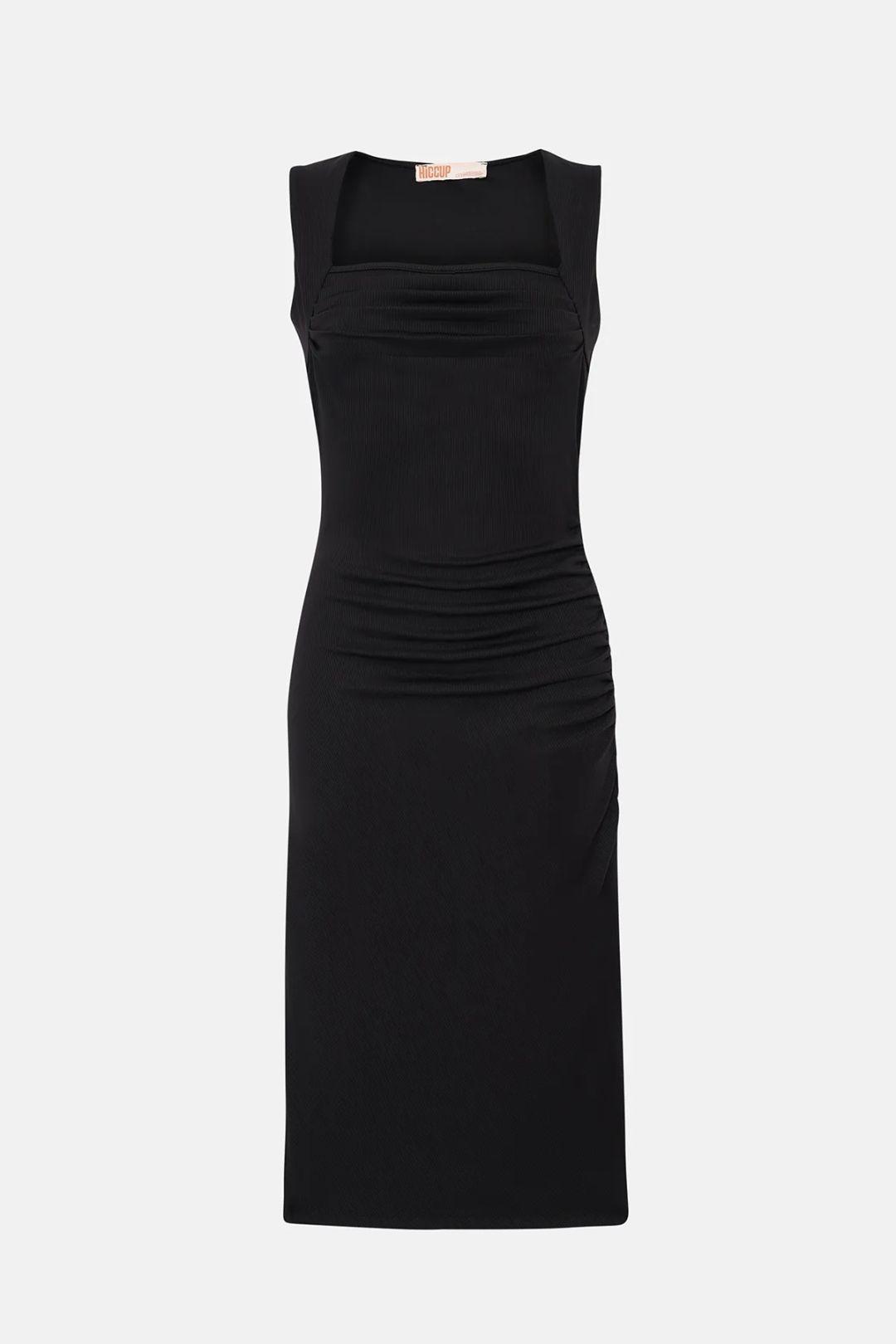 Ruched Midi Dress by HICCUP