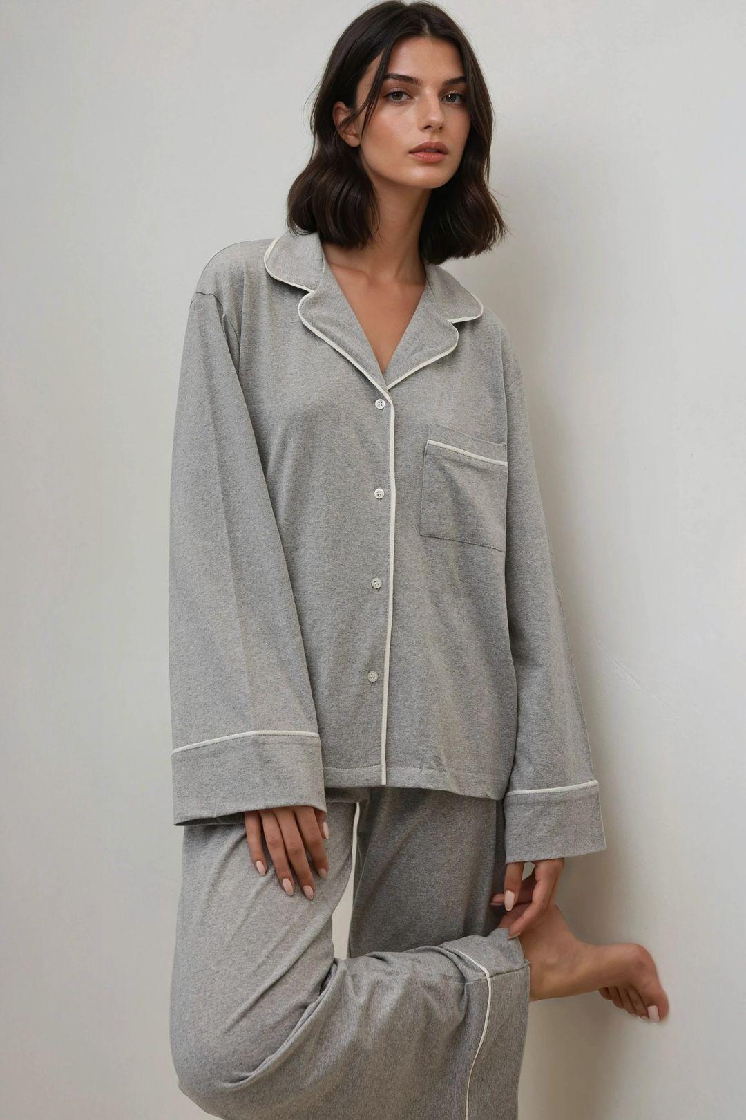 Soft Touch Cotton Pajama Set by HICCUP